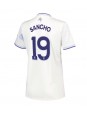 Billige Aston Villa Jadon Sancho #19 Tredjedrakt Dame 2025-26 Kortermet